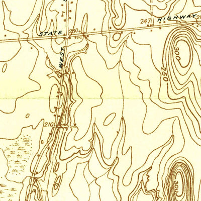 United States Geological Survey West Springfield, MA-CT (1933, 24000-Scale) digital map