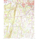 United States Geological Survey West Springfield, MA-CT (1958, 24000-Scale) digital map
