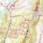 United States Geological Survey West Springfield, MA-CT (1958, 24000-Scale) digital map