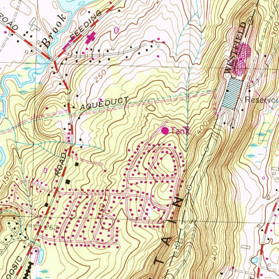 United States Geological Survey West Springfield, MA-CT (1958, 24000-Scale) digital map