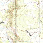 United States Geological Survey West Sunset Mountain, AZ (1986, 24000-Scale) digital map
