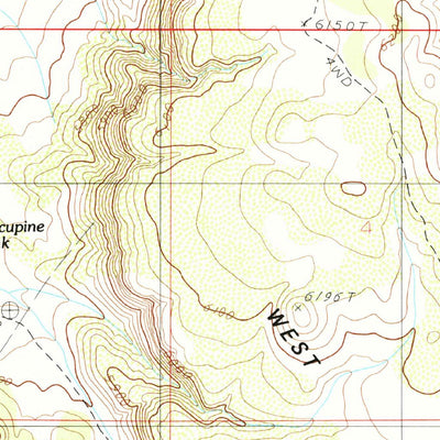 United States Geological Survey West Sunset Mountain, AZ (1986, 24000-Scale) digital map