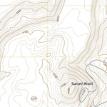 United States Geological Survey West Sunset Mountain, AZ (2021, 24000-Scale) digital map