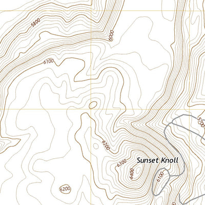 United States Geological Survey West Sunset Mountain, AZ (2021, 24000-Scale) digital map
