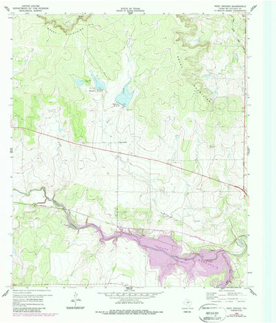 United States Geological Survey West Sweden, TX (1960, 24000-Scale) digital map