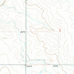 United States Geological Survey West Twin Butte, ND (1974, 24000-Scale) digital map