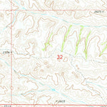 United States Geological Survey West Twin Butte, ND (1974, 24000-Scale) digital map
