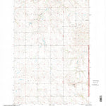 United States Geological Survey West Twin Butte, ND (1997, 24000-Scale) digital map