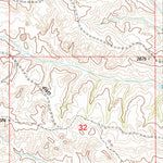 United States Geological Survey West Twin Butte, ND (1997, 24000-Scale) digital map