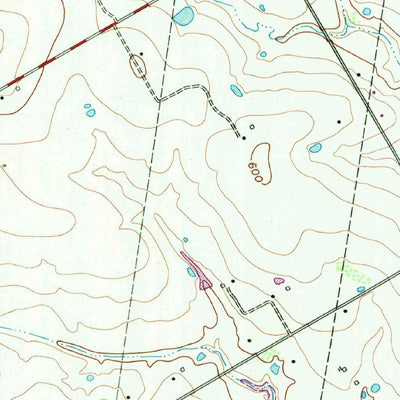 United States Geological Survey West, TX (1956, 24000-Scale) digital map
