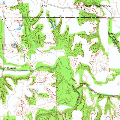 United States Geological Survey West Union, IL-IN (1966, 24000-Scale) digital map