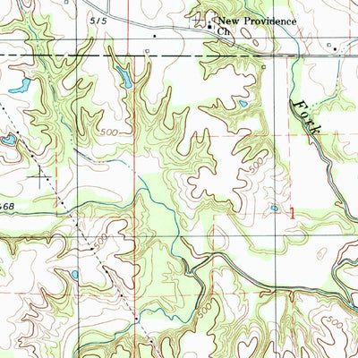 United States Geological Survey West Union, IL-IN (1998, 24000-Scale) digital map