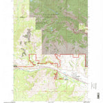 United States Geological Survey West Valley, MT (1996, 24000-Scale) digital map
