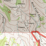 United States Geological Survey West Valley, MT (1996, 24000-Scale) digital map