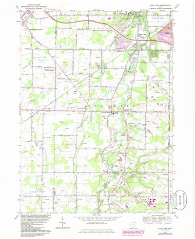 United States Geological Survey West View, OH (1963, 24000-Scale) digital map