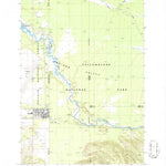 United States Geological Survey West Yellowstone, MT-WY (1986, 24000-Scale) digital map