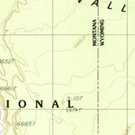 United States Geological Survey West Yellowstone, MT-WY (1986, 24000-Scale) digital map