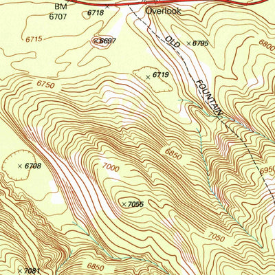 United States Geological Survey West Yellowstone, MT-WY (2000, 24000-Scale) digital map