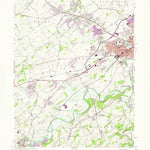 United States Geological Survey West York, PA (1954, 24000-Scale) digital map