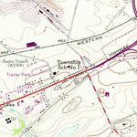United States Geological Survey West York, PA (1954, 24000-Scale) digital map