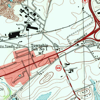 United States Geological Survey West York, PA (1998, 24000-Scale) digital map