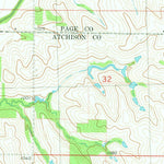 United States Geological Survey Westboro, MO-IA (1981, 24000-Scale) digital map
