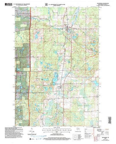 United States Geological Survey Westboro, WI (2005, 24000-Scale) digital map