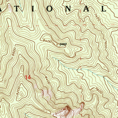 United States Geological Survey Westcreek, CO (1994, 24000-Scale) digital map