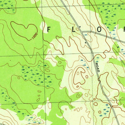 United States Geological Survey Westdale, NY (1943, 31680-Scale) digital map