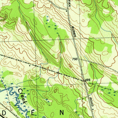 United States Geological Survey Westdale, NY (1943, 31680-Scale) digital map