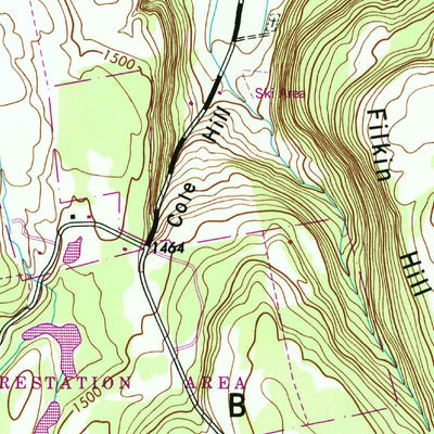 United States Geological Survey Westerlo, NY (1943, 24000-Scale) digital map