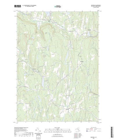 United States Geological Survey Westerlo, NY (2023, 24000-Scale) digital map