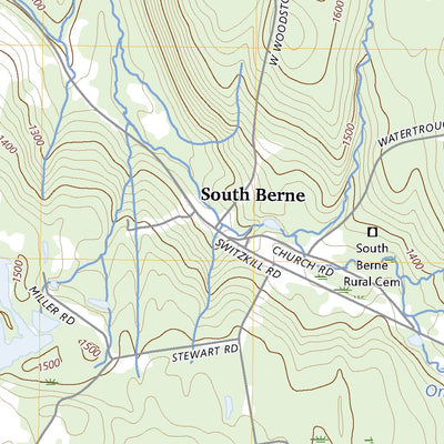 United States Geological Survey Westerlo, NY (2023, 24000-Scale) digital map