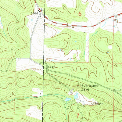 United States Geological Survey Western Grove, AR (1967, 24000-Scale) digital map