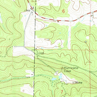 United States Geological Survey Western Grove, AR (1967, 24000-Scale) digital map