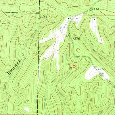 United States Geological Survey Western Grove, AR (1967, 24000-Scale) digital map