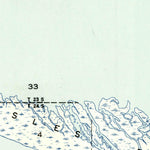 United States Geological Survey Western Isles Dernieres, LA (1947, 31680-Scale) digital map
