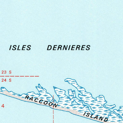 United States Geological Survey Western Isles Dernieres, LA (1994, 24000-Scale) digital map
