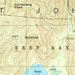 United States Geological Survey Western Saint John, VI (1958, 24000-Scale) digital map