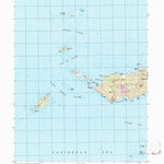 United States Geological Survey Western Saint Thomas, VI (1955, 24000-Scale) digital map