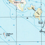 United States Geological Survey Western Saint Thomas, VI (1955, 24000-Scale) digital map