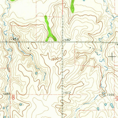 United States Geological Survey Western SW, NE (1960, 24000-Scale) digital map