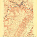 United States Geological Survey Westernport, MD-WV (1951, 24000-Scale) digital map