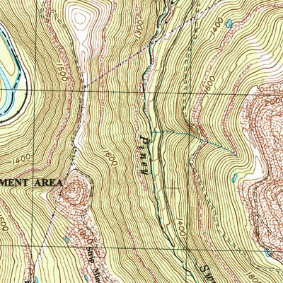 United States Geological Survey Westernport, MD-WV (1996, 24000-Scale) digital map