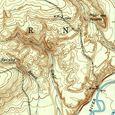 United States Geological Survey Westernville, NY (1947, 31680-Scale) digital map