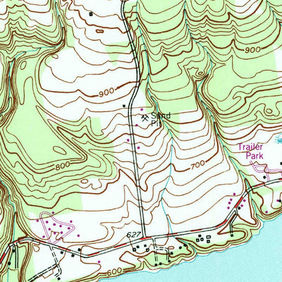 United States Geological Survey Westernville, NY (1955, 24000-Scale) digital map