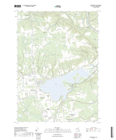 United States Geological Survey Westernville, NY (2023, 24000-Scale) digital map