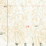 United States Geological Survey Westerville, NE (1974, 24000-Scale) digital map