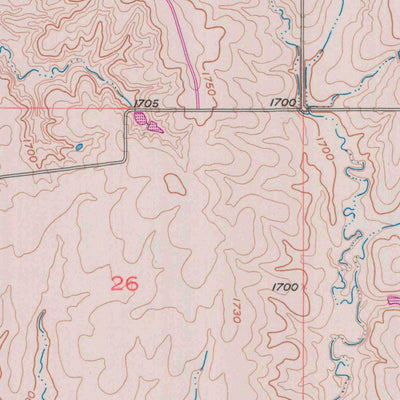 United States Geological Survey Westfall SE, KS (1957, 24000-Scale) digital map