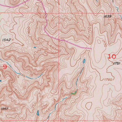 United States Geological Survey Westfall SE, KS (1957, 24000-Scale) digital map